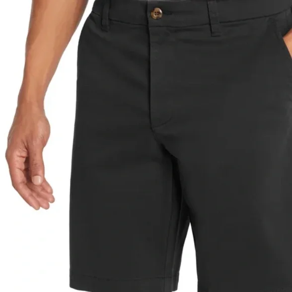 NWT Gap Men's Flat Front Short - Black - 34” waist, 10” inseam - Picture 4 of 5